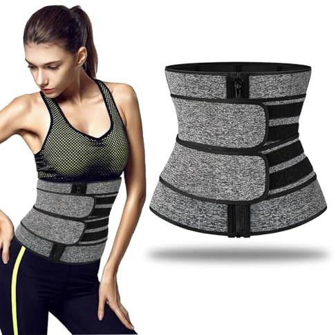 EULAPGOE Donne Uomini Neoprene Waist Trainer Sudore Cintura Waist Trimmer per Perdita di Peso Sauna Waist Cincher Girdle