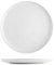 H&H Pearl, Set 6 Piatti Piani, 27 cm, in porcellana, bianco