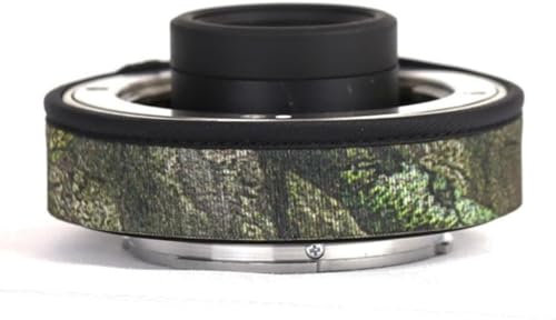 CHASING BIRDS Camouflage Waterproof Lens Coat for SONY Teleconverter 1.4X 2.0X Rainproof Lens Protective Cover (Green Leaf Camouflage, 1.4X (SEL14TC))