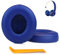 SINOWO Earpads Replacement for Beats Solo 2 & Solo 3 Wireless On-Ear Headphones,Solo2 Solo3 Ear Pads Cushions with Noise Isolation Memory Foam,Soft Protein Leather(Pop Indigo)