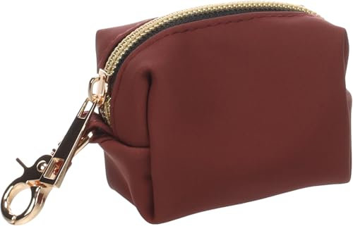 Flamingo Kotbeutelspender Mirko Bordeaux – Praktisch, Leicht an der Leine zu Befestigen