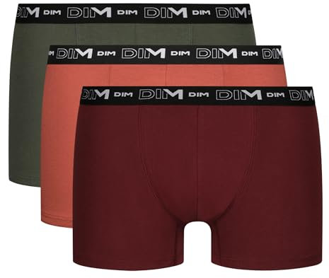 Dim Pack De 3 Bóxers con Cinturilla A Contraste Hombre x3, Multicolor, XL