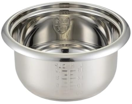 1L 304 Stainless Steel Rice Cooker Inner Container Non Stick Cooking Pot Replacement Rice Cooker Liner