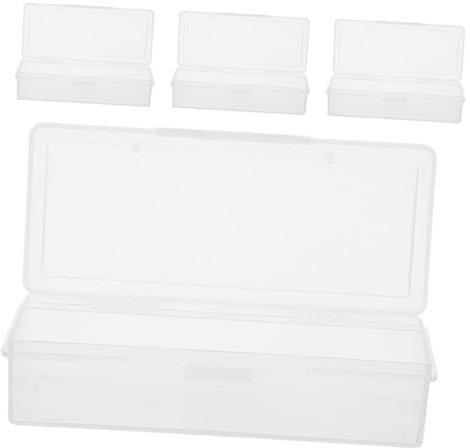 VALICLUD 4pezzi Porta Cotton Fioc Da Viaggio Dispenser Cotton Fioc Contenitore Porta Viaggio Dischetti Di Cotone Scatola Riporre Dischetti Cotone