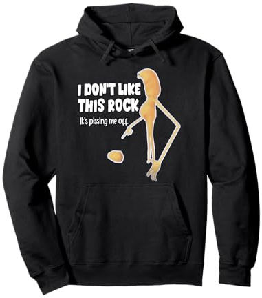Ich mag diesen Rock Nicht, er Macht Mich wütend Pullover Hoodie