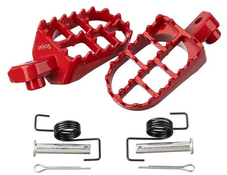 reposepieds Modification La Pédale Moto Gaosai Repose-pieds Avant(Rose)
