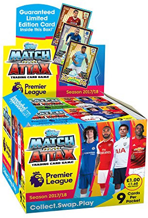 Match Attax MA1718P EPL 2017/18 Trading Card Game Adventskalender