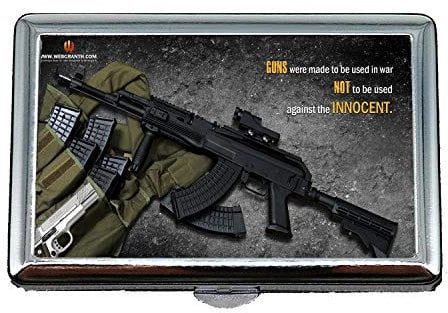 Yanteng Cigarette Case/Box,machine gun band,Cigarette Holder Case,best gun s,Business Card Holder Business Card Case Stainless