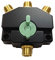 Anteenna TW-103 3 Position Coaxial Switch for 144/440MHz HAM UHF Female Connector Plated Golden or CB Radio