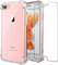 Folmeikat iPhone 8/7/6/6s Plus Phone Case, With Screen Protector Shockproof Crystal Clear Hard Bumper Slim Protective Case 5.5