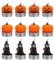 Halloween Teelicht Kerzen Kürbis Soja Wachs Teelichter Kerzen Desktop Tisch Ornament für Halloween Party Liefert