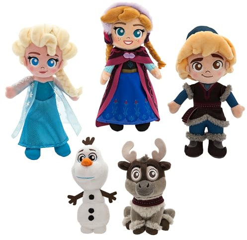 Disney Frozen Plüschpuppe Geschenkset, Mehrfarbig