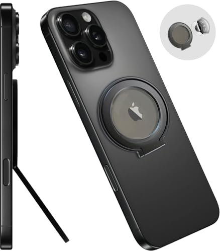 GORNERGRAT Dual-Sided Magnetic Stand Compatible with MagSafe Ring Holder, Removable Base for PopSockets Phone Grip, for iPhone 15,14, 13, 12 11 Pro/Max/Plus