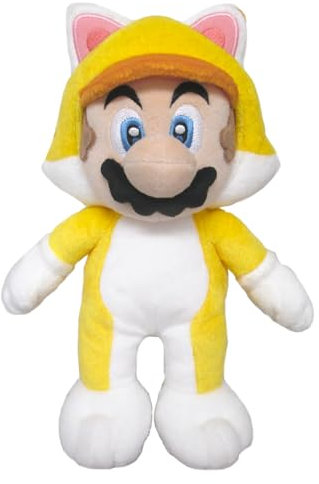 Nintendo Together+ - Super Mario 3D Land Plüsch - Mario Katze 24 cm