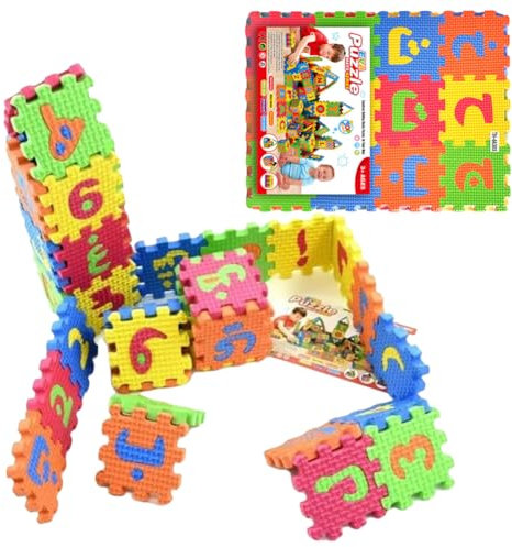 Tsffae Arabische Alphabet-puzzlematten, 36 Stück, Ineinandergreifende Schaumstoff-Puzzle-spielmatte, Bunte Eva-Fliesen, Buchstaben-bodenpuzzles, Passendes Lernwerkzeug Für Mädchen Und Jungen