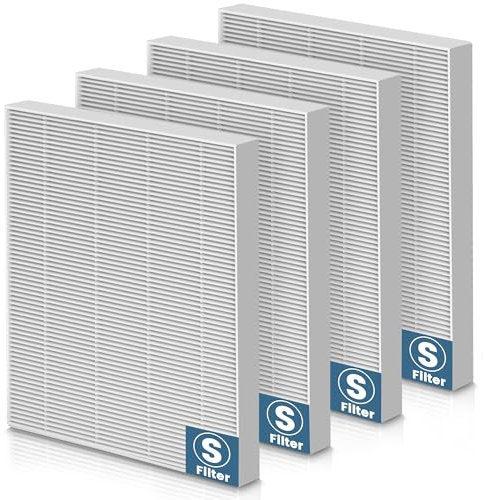 Confezione da 4 filtri di ricambio C545 compatibili con purificatore d'aria Winix C545, solo filtro HEPA H13 True S, codice articolo 1712-0096-00