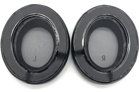 Levigo Cuscinetti auricolari di ricambio in pelle proteica, isolamento acustico, in memory foam, compatibili con JBL Club 950NC/900/Club ONE, comodi cuscinetti per le orecchie (JBL Club ONE)