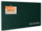 Pinnwand, 86 x 59 Zentimeter Filzbrett - dekorative Pinnwand, Korkbrett-Alternative für die Wand, faltbares Bilderbrett mit selbstklebendem Vision Board Gebetsbrett und 20 Pinnadeln - Dunkelgrün