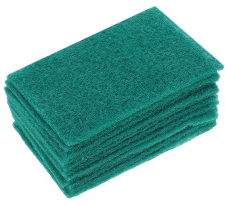 Alipis 12 Piezas Estropajo Verde Reutilizable Estropajos De Cocina No Abrasivos para Fregar Platos y Sartenes Adecuado para Limpieza De Cocina y Metal