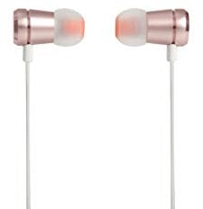 JBL T290 In-Ear Kopfhörer Ohrhörer Hochwertige Aluminium-Ausführung mit 1-Tasten-Fernbedienung und Mikrofon Kompatibel mit Apple und Android Geräten - Roségold