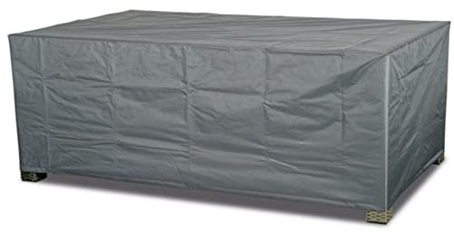 Gartenpirat Schutzhülle ca. 170 x 100 x 71 cm Abdeckhaube für Gartentisch Rattan Tisch