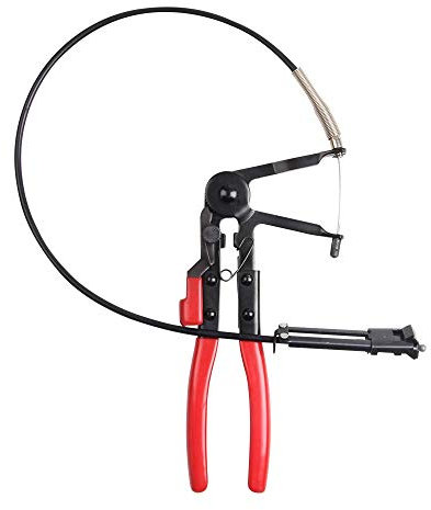 LLCTOOLS - Schlauchklemmenzange 630mm - Schlauchschellenzange KFZ zum einfachen Montieren und Demontieren von Schellenklemmen - Schellenzange für Schlauchklemmen von 18 bis 54 mm.