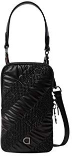 Desigual Womens Long Wallet Travel Accessory-Money Belt, Black
