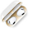 elago Staubschutz Kompatibel mit AirPods 3 Hülle, Staubdichter Metallic-Aufkleber, Ultraschlanke Folie, Luxuriös Aussehendes Beenden, Schutz vor Eisen und Metallspänen (1 Set) (Gold)
