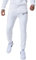 Bas de Jogging Basic Full Logo Broderie Blanc L