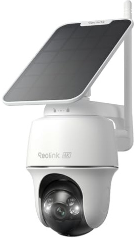 REOLINK Argus PT Ultra First 4K Solar Security Cameras Wireless Outdoor