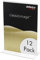 Deflecto Lot de 12 Supports de Panneau A4 Portrait - Porte-Visuel Droit - Présentoir et Support de Panneau A4 - Porte-Menu et Tableau d'Affichage