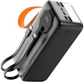 Power Bank, 80000mAh 22.5W Fast Charging Portable Charger for Laptops and Phones with USB C Input & Output for iPhone 16 15 14 13 12 Pro Max Ultra iPad Tablet Steam Deck etc