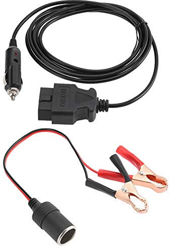 R30 Obdii Memory Saver Kabel Memory Saver-Anschluss Abs Obd II Fahrzeug-ECU-Notfall 12V-Stromversorgungskabel Memory Saver mit Clip
