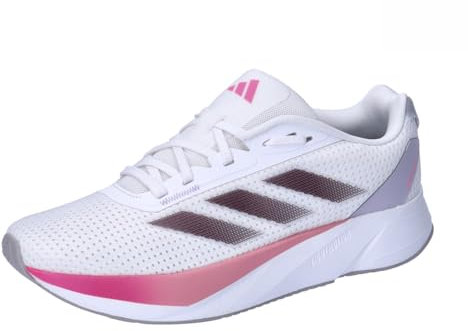 adidas Duramo Sl Running Shoes, Zapatillas para correr Mujer, Cloud White Aurora Met Lucid Pink, 39 1/3 EU