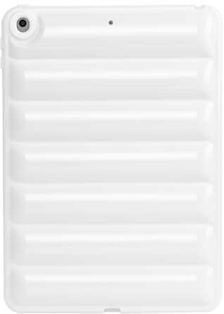 MINUUISCT Funda compatible con iPad Air 2/iPad 5 9.7 2017 Candy Case, multicolor suave TPU clásico a prueba de golpes para iPad 6 2018 9.7 pulgadas, color blanco