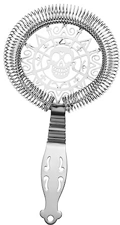 SHOWERORO Feinmaschiges Cocktail Sieb Aus Für Eis Und Getränke Zubereitung Robust Und Rostfrei Leicht Zu Reinigen Und Tragbar Für Barkeeper Und Mixologen