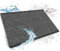 Floordirekt Schmutzfangmatte auf Maß, 200 x 300 cm, Anthrazit-Schwarz, Fußmatte, Türmatte Eingangsbereich, Fußabtreter, Türvorleger, Sauberlaufmatte, Meterware, Sky
