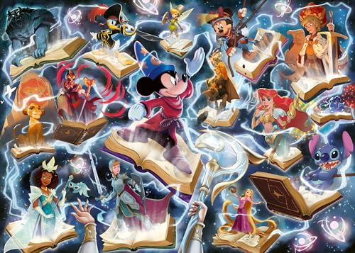 Erwachsenenpuzzle 1000 Teile - Disney Lorcana - Glimmers of The Realm: Steel