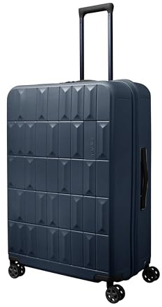 Travelite Hartschalenkoffer PANELLO, mit TSA-Kombinationsschloss, 4 Doppelrollen, großer Reisekoffer aus ABS, 51 x 76 x 30 cm, 100 L, 4,4 kg