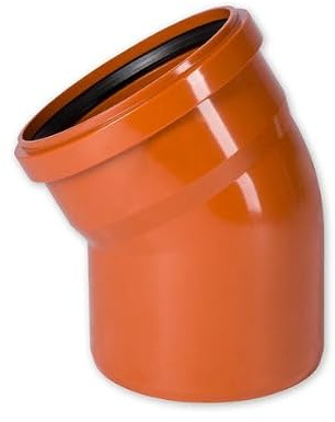 KG Bogen DN 110 30° KGB Winkel Kunststoff Abwasserrohr Abflussrohr Kanalrohr