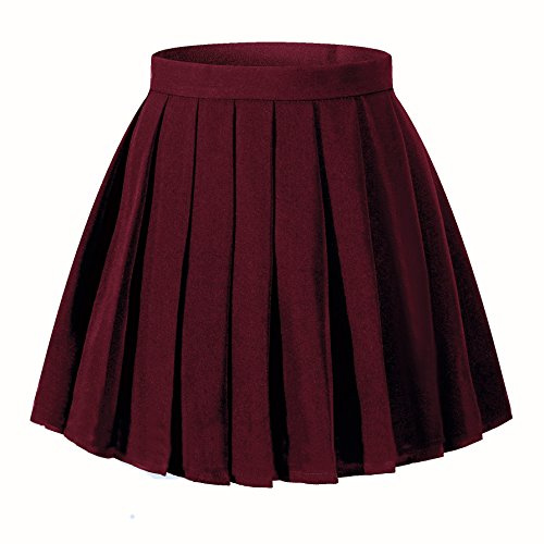 Beautifulfashionlife Back to School Summer Pleated Cos Skirts 30 Colors 5 Sizes