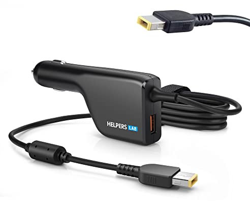 Laptop Notebook Car Charger Pc Supply Power source Compatible for Lenovo 20V 4.5A 3.25A 2.25A Flex ideapad ThinkCentre Thinkpad Flex Helix X1 Carbon Yoga Medion Akoya IdeaCentre Edge