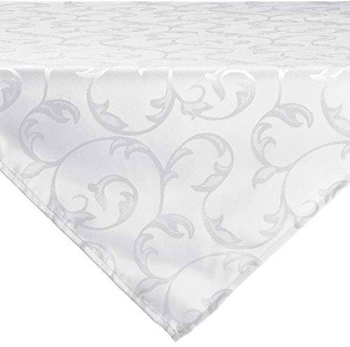 Erwin Müller Mitteldecke Greven abwaschbar weiß Größe 80x80 cm