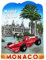 Kühlschrankmagnet F1 Monte Carlo Monaco 3D Harz Handgemachtes Handwerk Touristische Reise Stadt Souvenir Sammlung Brief Kühlschrank Aufkleber