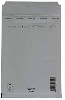 SmithPackaging Luftpolsterumschläge, A5, 180 x 265 mm, Weiß, 5 Stück