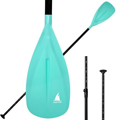 Karltion SUP-Paddel - 3 Stück verstellbarer Aluminium-SUP-Paddel-Legierungsschaft