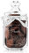 Maverton Biscottiera in vetro - capienza 1L - incisione personalizzata - chiusura ermetica - dimensioni 21 cm x 8,5 cm - perfetta idea regalo per la Donna - willow