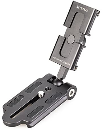 Benro Arcasmart Sidearm Arca-Swiss Tripod Plate With Smartphone Adaptor