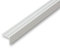 (9,34EUR/m) 25 x 20 x 1500 mm Treppenwinkel silberfarben selbstklebend Treppenkantenprofil Treppenkante