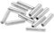 sourcing map Guitar Bridge Saddle Height Adjustment Screws Metric M3x12 Silver for Electric Guitars Bridge 12pcs